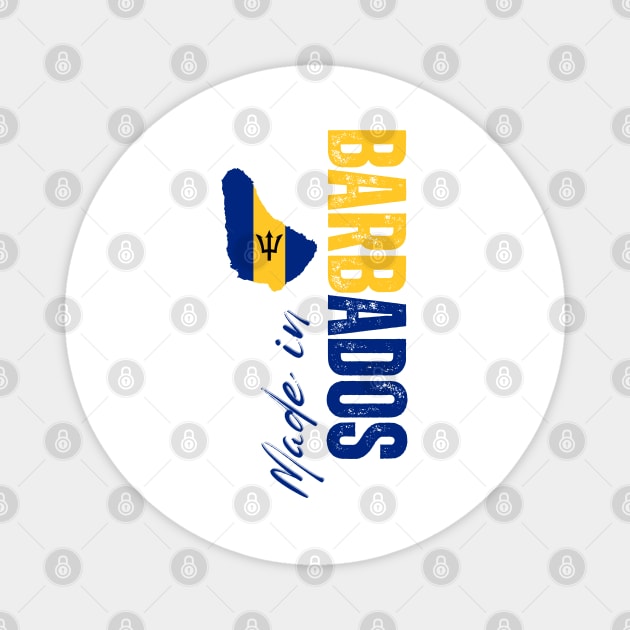 Barbados flag, barbadian flag Magnet by eka123
